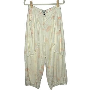 Gemma + Jane Soft Pink Tie Dye Wide Leg Pants